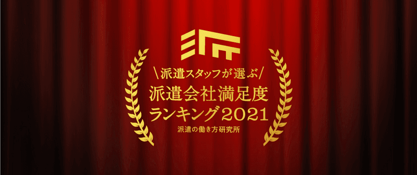 派遣の働き方研究所、 
「派遣会社満足度ランキング2021」を発表