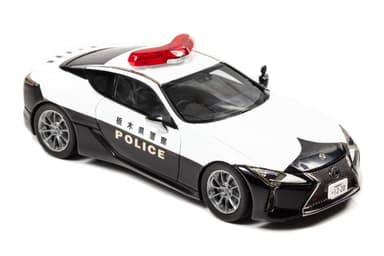 RAI'S 1/43 レクサス LC500 (URZ100) 2020 栃木県警察交通部交通機動隊車両：右前