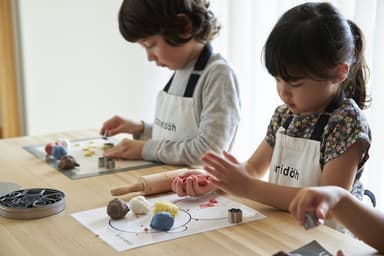 子供たちの作業風景