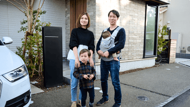 家族の“幸せ時間”を生み出す家づくりをされた北川家