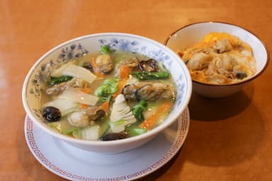 赤穂牡蠣のあんかけラーメン