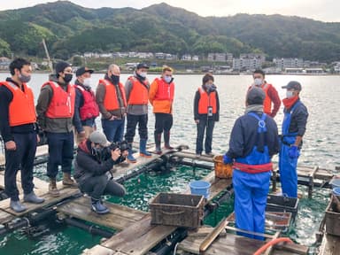 宮津産地訪問の様子