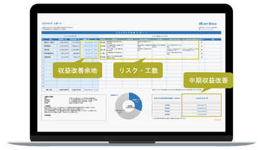 コストドック　レポートイメージ