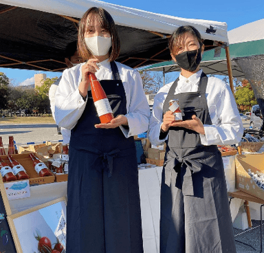 マルシェ出店の様子