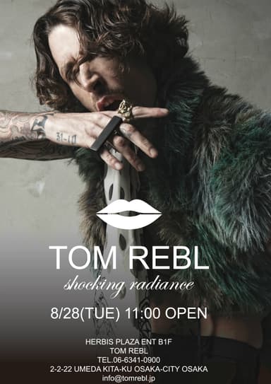 TOM REBL HERBIS OSAKA