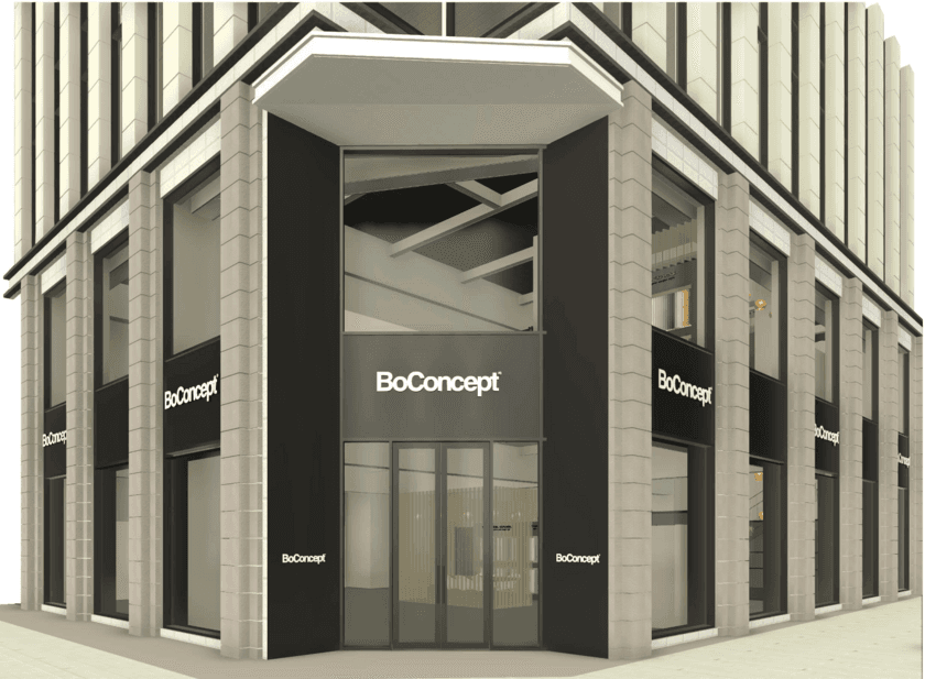 北欧デンマーク発祥のインテリアブランド「BoConcept」　
2022年2月1日(火)旗艦店に次ぐ大型店舗を名古屋栄にオープン！