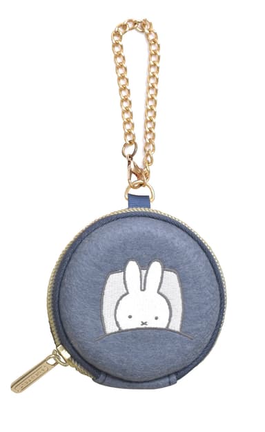 PUPU FELT miffy コインケース(ネイビー)