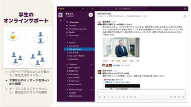 Slack画面