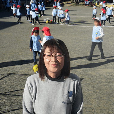 写真：園長 前田 美智代様