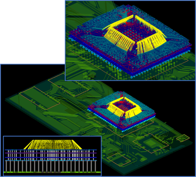 Phi Plusメッシュ作成技術により、3D ICのパッケージングに代表される複雑なシステムシミュレーションは大幅に高速化され堅牢性も高まります。