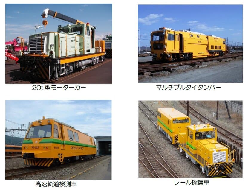 「～線路ではたらく車両大集合～ 作業用機械車撮影会」ツアーを開催
～近鉄の輸送を支える線路保守の車両実演も実施～