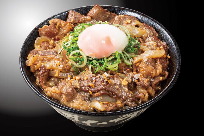 “岩塩”の旨みたっぷりの豪快焼肉を堪能せよ！
3月1日(火)全国のすた丼屋で『豪快W牛岩塩焼肉丼』を発売！
肉＆ニンニクパワーで忙しい新生活シーズンを乗り切ろう！