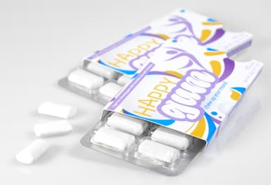 オーガニックラベンダーオイル配合の『Happygum』