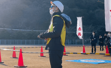 着陸地点　パイロット