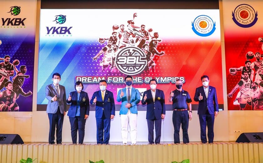 タイバスケットボールスポーツ協会と
YKBK Thailand株式会社が、スポーツエンターテインメントの
コンセプトの下、タイで初の国際的な3ｘ3プロバスケットボール
リーグの「3BLタイリーグ」を発足