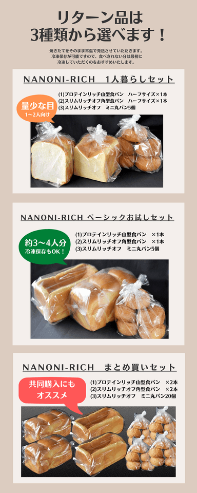 Makuakeリターン品のご紹介