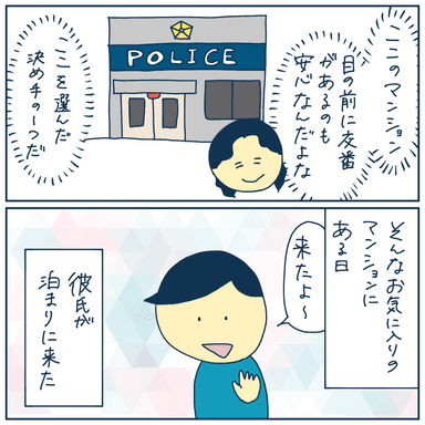 知らない人が出入りしている？1話-2