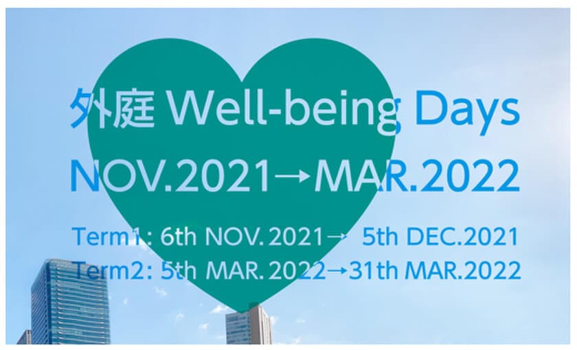 「みどり」のリビングラボプロジェクト 
「外庭Well-being Days」 ターム2実施決定