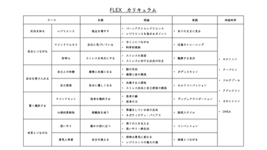 FLEXカリキュラム