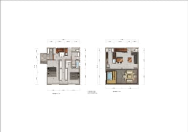 Villa 36size 間取り図