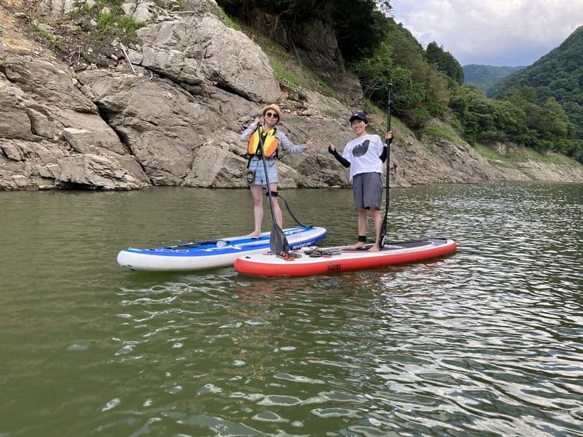 GLIDER-SPORTSがペットOKなSUP(サップ)の体験会予約を開始
　～4月29日から神流湖で、
GLIDERとミストラルの最新モデルを体験できる～