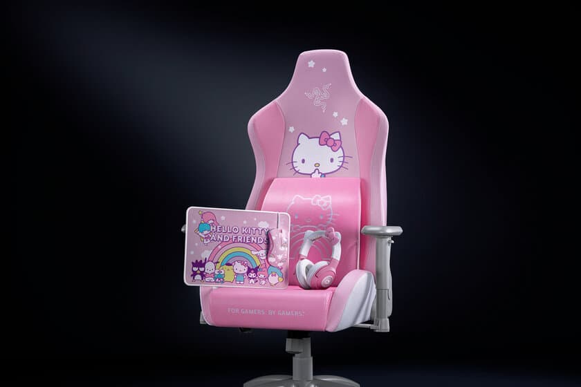 RazerがHello Kitty and Friendsとの
コラボレーション商品の発売を決定！