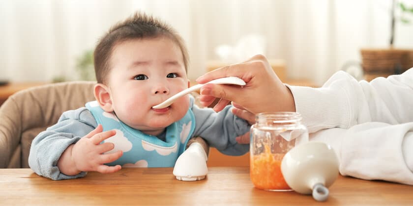 忙しいママ・パパ必見！10倍がゆが10秒でできる！
1台5役の離乳食ブレンダー「パパっとクック」　
3月下旬より新発売