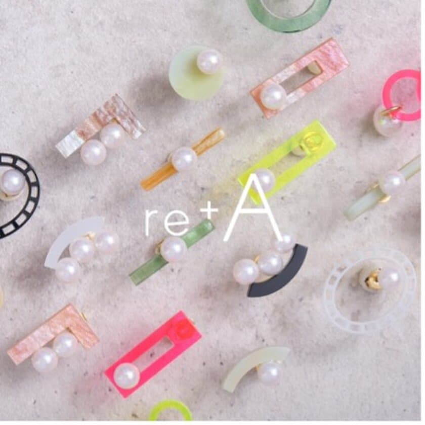 あこや真珠×国産高級アクリル「re +A レプリュエ」
　天然石鑑定士が生み出す上質アイテム「un genie」
　2ブランドが松屋銀座に初出店