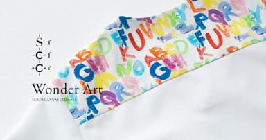 Scrub Canvas Club×WONDER ART