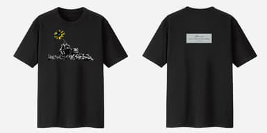 ウクライナ人道支援チャリティーTシャツ ブラック