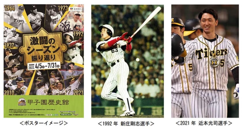 甲子園歴史館 阪神タイガース企画展
「激闘のシーズン振り返り」を4月5日から開催します