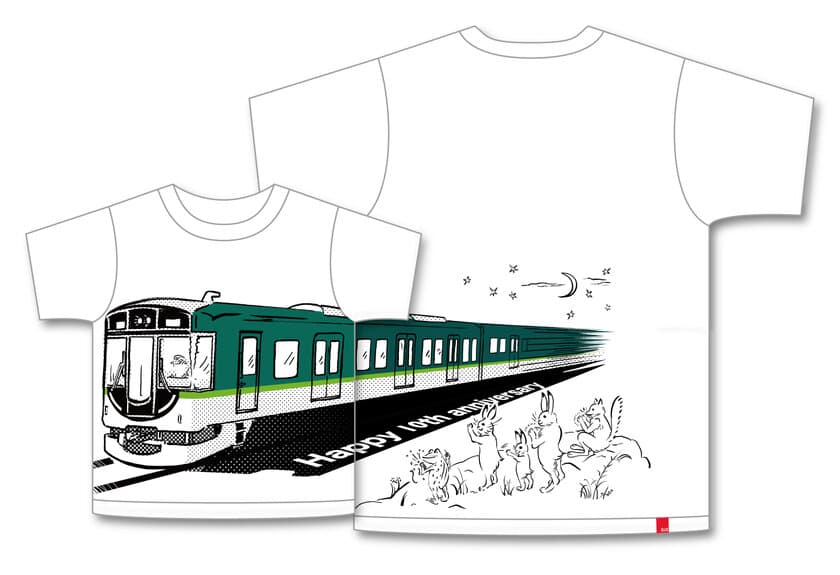 京阪電車13000系×OJICO
コラボレーションTシャツ2022を先行販売いたします。