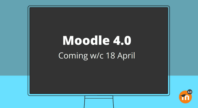 世界標準学習管理システム「Moodle」　
新バージョン4.0が2022年4月18日にリリース　
～UXが大幅に向上～