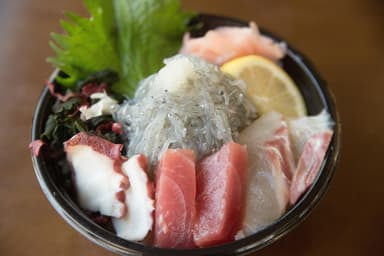 道の駅あわじ「えびす丸」生しらす丼