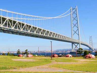 道の駅あわじからの景色