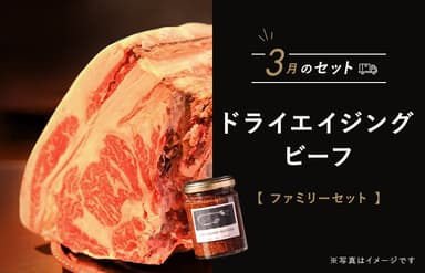 お肉の定期便3月分(試験運用時の実例)