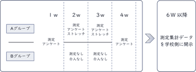 各グループの設定条件