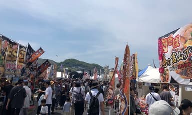 ひるじげグルメ祭の様子(2019年)