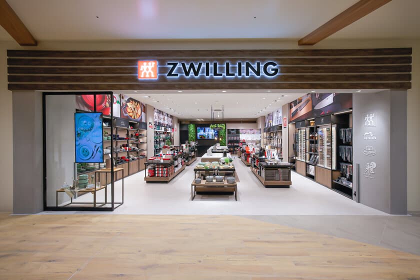 キッチンアイテムブランド「ZWILLING J.A. HENCKELS」
新たに3店舗が九州エリアに4月下旬に続々オープン