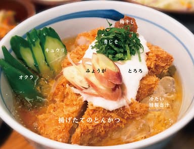 かつ吉の冷やしかつ丼