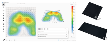 出展製品：ワイヤレス圧力分布測定装置 BodiTrak2 Pro(ボディートラック・ツー・プロ)