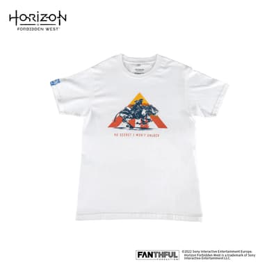 Horizon Forbidden West アーロイ ライドTシャツ(白)