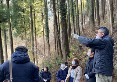 2022年1月　林業見学会