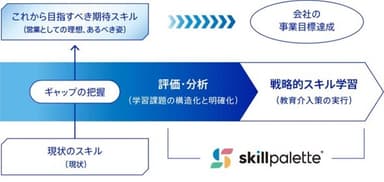 SkillPalette サービスイメージ