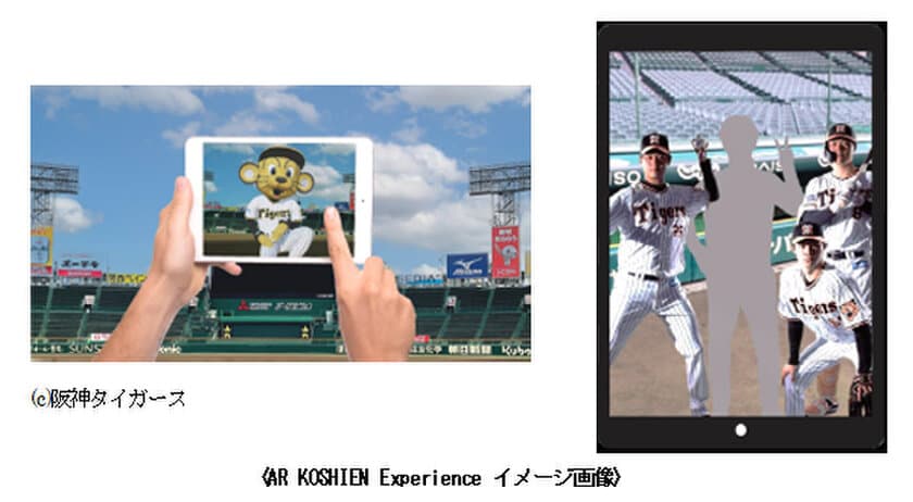 AR（拡張現実）技術を用いた新たな球場体験
「AR KOSHIEN Experience」を5月27日（金）から開催