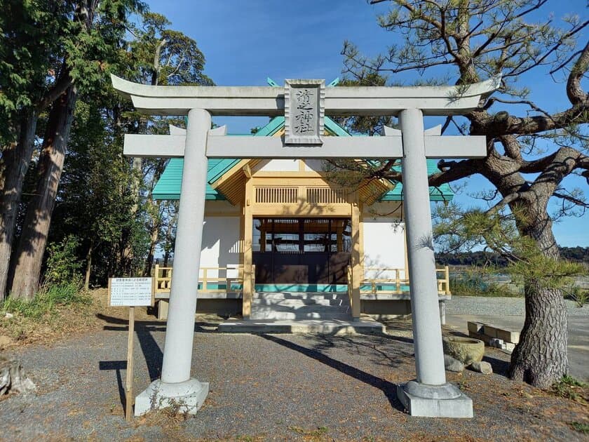 東日本大震災から11年　福島県双葉郡楢葉町鎮座
「清(せいの)神社」竣功奉告祭が執り行われました。
無償で寄贈する「災害被災神社再建・復興プロジェクト」第四弾