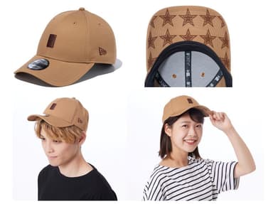 ジョジョの奇妙な冒険　ストーンオーシャン【NEW ERA】9FORTYモデル　JOTARO BEIGE(1)