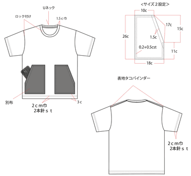 Tシャツサイズ