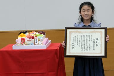 グランプリ受賞「七五三ありがとうケーキ」小田部 翠葉(こたべ すいは)さん