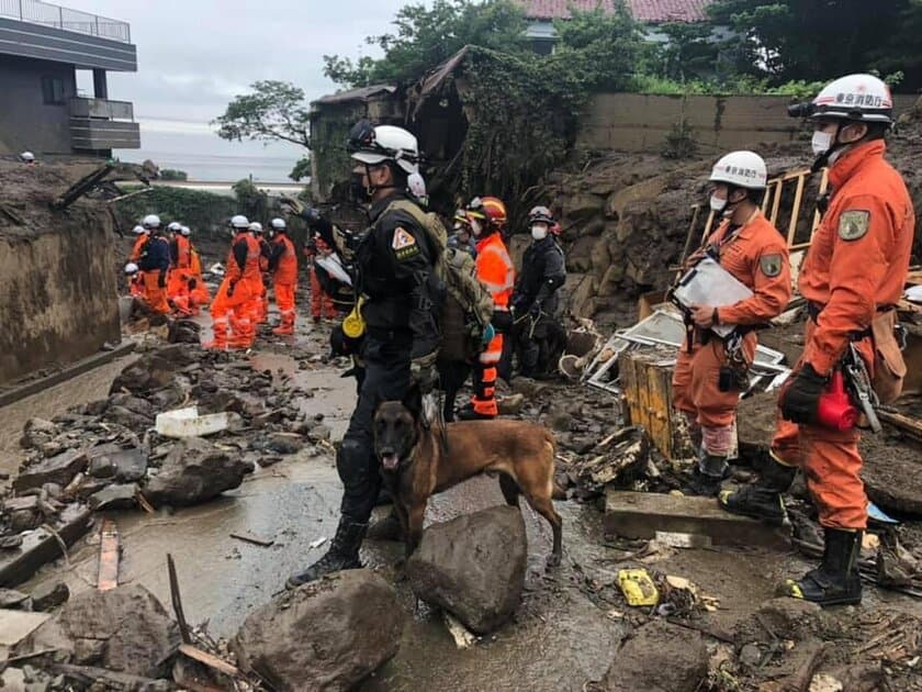 捜索救助犬の育成費を集めるため
クラウドファンディングを開始